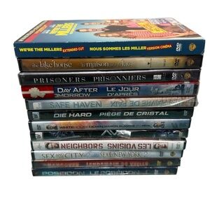 DVD Brand New Sealed Movie Collection Bundle (12 DVDs Included) Mixed Genres